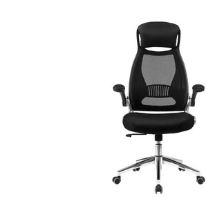 Bürostuhl   ¦ schwarz ¦ Maße (cm): B: 68 H: 119