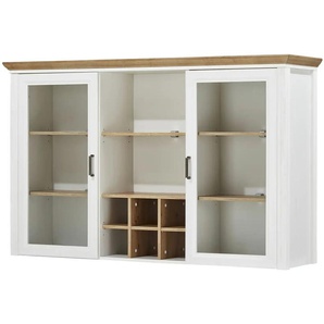 Buffet-Aufsatz - weiß - Materialmix - 166 cm - 103 cm - cm 42,0 | Möbel Kraft