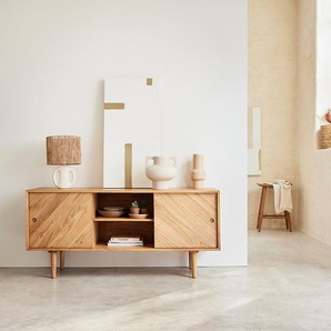 Buffet aus massivem Mindi 160 cm