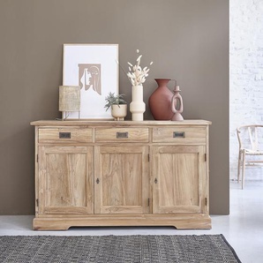 Buffet aus massivem Teakholz 150 cm