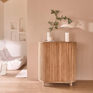 Buffet aus massivem Teakholz 90 cm