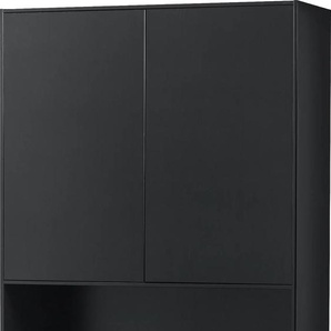 Buffet BEPUREHOME Finca Schränke Gr. B/H/T: 110 cm x 210 cm x 40 cm, schwarz Hochschrank Hochschränke Anrichten Buffets