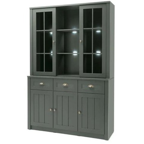 Buffet - grün - Materialmix - 130 cm - 196 cm | Möbel Kraft