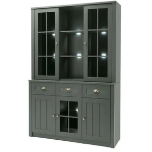 Buffet - grün - Materialmix - 130 cm - 196 cm | Möbel Kraft