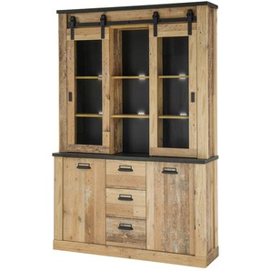 Buffet  Sintra ¦ holzfarben ¦ Maße (cm): B: 132 H: 200 T: 37.0