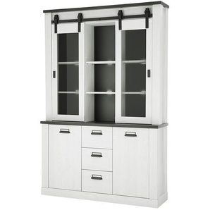 Buffet  Sintra ¦ weiß ¦ Maße (cm): B: 132 H: 200 T: 37.0