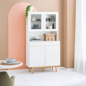 Buffet 100 x 190 x 45cm Weiß