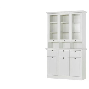 Buffet - weiß - Materialmix - 120 cm - 200 cm - cm 40,0 | Möbel Kraft