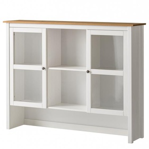 Buffetaufsatz 150 x 115 x 33cm Weiß/Weiß