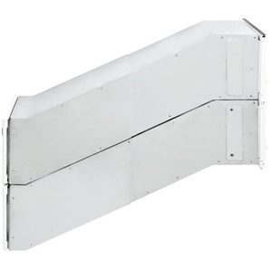 Burg-Wächter Burg Wächter Durchwurfbriefkasten verzinkt weiß 130 x 260 x 490 mm GLO763160371
