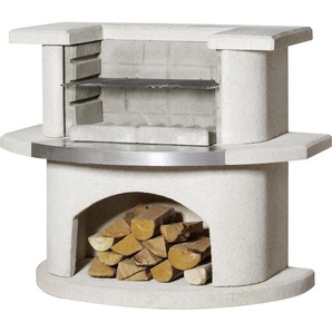 Buschbeck Grillbar Venedig weiß, 93 x 110 x 65 cm GLO691401849