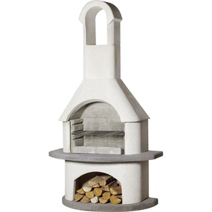 Buschbeck Grillkamin Valenzia anthrazit 203 x 110 x 65 cm GLO691401842