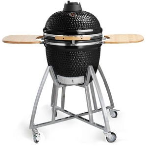 BUSCHBECK Kamado Grill schwarz, mit Extra Zubehör, Maße L72 x B130 x H121 cm schwarz 90140000