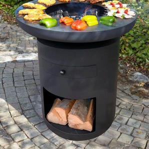 Buschbeck Planchagrill Sioux XL inkl. Grillplatte GLO691403263