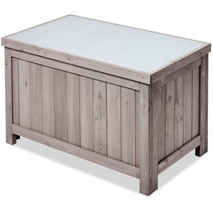 Butenkist Gartenbox Henriette Holz mit Klappdeckel 75 x 45 x 45 cm GLO691101965