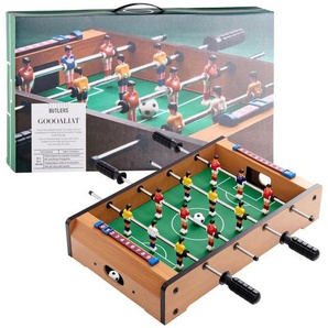 Butlers Tischkicker Goooaliat, Mehrfarbig, Kunststoff, Holzwerkstoff, 51x10x31 cm, Freizeit, Sport & Fitness, Spieltische