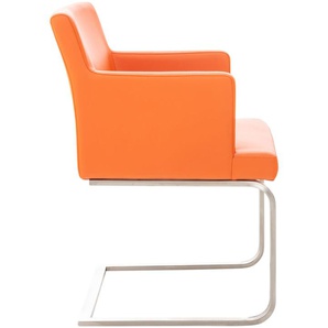 Butterup Dining Chair - Modern - Orange - Metal - 58 cm x 60 cm x 78 cm