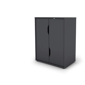 by Living Büroschrank - grau - Materialmix - 60 cm - 76,5 cm | Möbel Kraft
