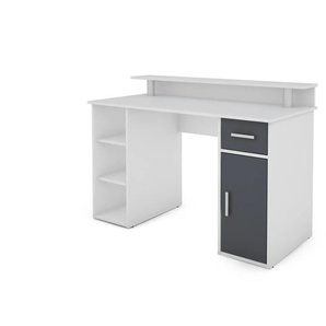 by Living Schreibtisch  Diego ¦ weiß ¦ Maße (cm): B: 120 H: 88