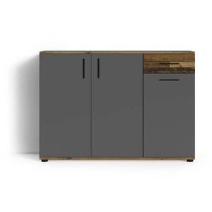 by Living Sideboard  Jakob ¦ grau ¦ Maße (cm): B: 110 H: 83,5