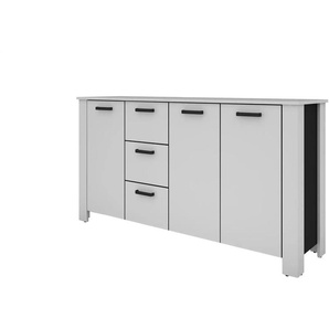 by Living Sideboard   ¦ weiß ¦ Maße (cm): B: 160 H: 84