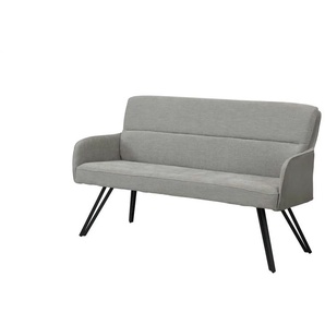 by Living Sitzbank - grau - Materialmix - 140 cm - 94 cm | Möbel Kraft