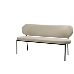 by Living Sitzbank  Jersey ¦ beige ¦ Maße (cm): B: 160 H: 82