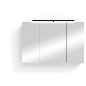 by Living Spiegelschrank  Spree ¦ grau ¦ Maße (cm): B: 90 H: 60