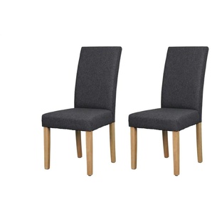 by Living Stuhl 2er-Set   ¦ grau ¦ Maße (cm): B: 47 H: 99,5