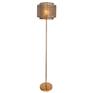 By Rydéns Stehleuchte Hermine, Messing, Metall, 157 cm, Lampen & Leuchten, Innenbeleuchtung, Stehlampen, Stehlampen
