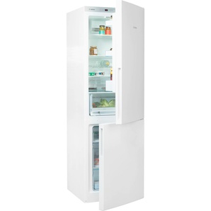 C (A bis G) BOSCH Kühl-/Gefrierkombination Kühlschränke Gr. Rechtsanschlag, silberfarben (weiß) Kühl-Gefrierkombinationen