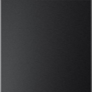 C (A bis G) HANSEATIC Kühl-/Gefrierkombination HKGK16155C Kühlschränke Gr. Rechtsanschlag, silberfarben (schwarz) Kühl-Gefrierkombinationen Bestseller