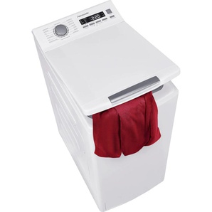 C (A bis G) HANSEATIC Waschmaschine Toplader Waschmaschinen weiß Toplader