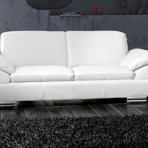 CALIA ITALIA 2,5-Sitzer Glamour, italienisches Designsofa mit entspannendem Sitzkomfort, toller Designfuß