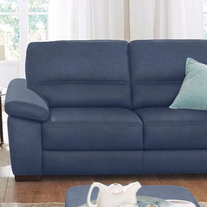 CALIA ITALIA 2-Sitzer Gaia, Sofa im edlen Design und mit erstklassigem Sitzkomfort, aus pflegeleichtem Luxus-Microfaser Ginevra Hydro Care