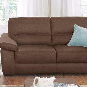 CALIA ITALIA 2-Sitzer Gaia, Sofa im edlen Design und mit erstklassigem Sitzkomfort, aus pflegeleichtem Luxus-Microfaser Ginevra Hydro Care