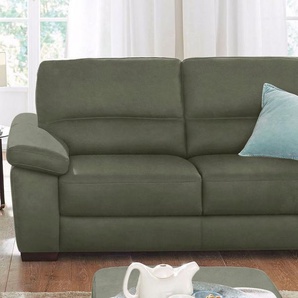 CALIA ITALIA 2-Sitzer Gaia, Sofa im edlen Design und mit erstklassigem Sitzkomfort, aus pflegeleichtem Luxus-Microfaser Ginevra Hydro Care