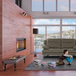 CALIA ITALIA 3-Sitzer Cezanne, italienisches Design trifft erstklassigen Sitzkomfort, Leder, Edles Designsofa in besonders langlebigen & pflegeleichten Lederarten