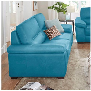 CALIA ITALIA 3-Sitzer Gaia, Sofa im edlen Design und mit erstklassigem Sitzkomfort, aus pflegeleichtem Luxus-Microfaser Ginevra Hydro Care
