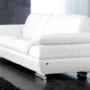 CALIA ITALIA 3-Sitzer Glamour, italienisches Designsofa mit sensationellem Sitzkomfort, für entspannende Momente, toller Designfuß