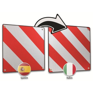 CALIMA CAMPING EQUIPMENT Warntafel 46044, 2in1, Spanien und Italien