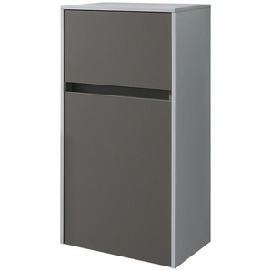 calmo Bad-Highboard  Stilaro ¦ grau ¦ Maße (cm): B: 37 H: 79 T: 33