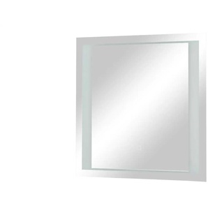 calmo Spiegel - silber - Glas,Metall - 70 cm - 70 cm - cm 3,0 | Möbel Kraft