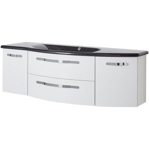 calmo Waschtischkombination  Ranna - weiß - Materialmix - 154,8 cm | Möbel Kraft