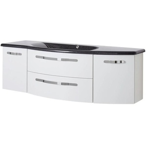 calmo Waschtischkombination Ranna - weiß - Materialmix - 154,8 cm | Möbel Kraft