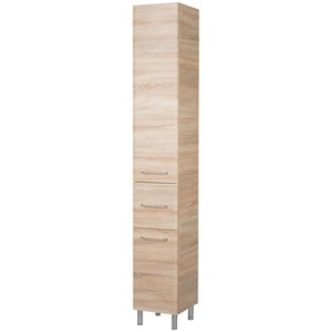calmo2go Hochschrank  Juba ¦ holzfarben ¦ Maße (cm): B: 30 H: 185,5 T: 33.0