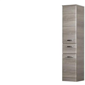 calmo2go Bad-Midischrank Alba - grau - Materialmix - 30 cm - 141 cm - cm 33,0 | Möbel Kraft