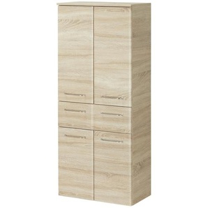 calmo2go Bad-Midischrank  Juba ¦ holzfarben ¦ Maße (cm): B: 60 H: 141 T: 33.0