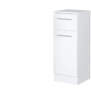calmo2go Bad-Unterschrank Tegeler See - weiß - Materialmix - 30 cm - 81 cm - cm 33,0 | Möbel Kraft