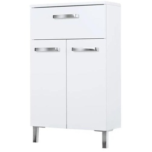 calmo2go Bad-Unterschrank Wanda - weiß - Materialmix - 50 cm - 81 cm - cm 20,0 | Möbel Kraft